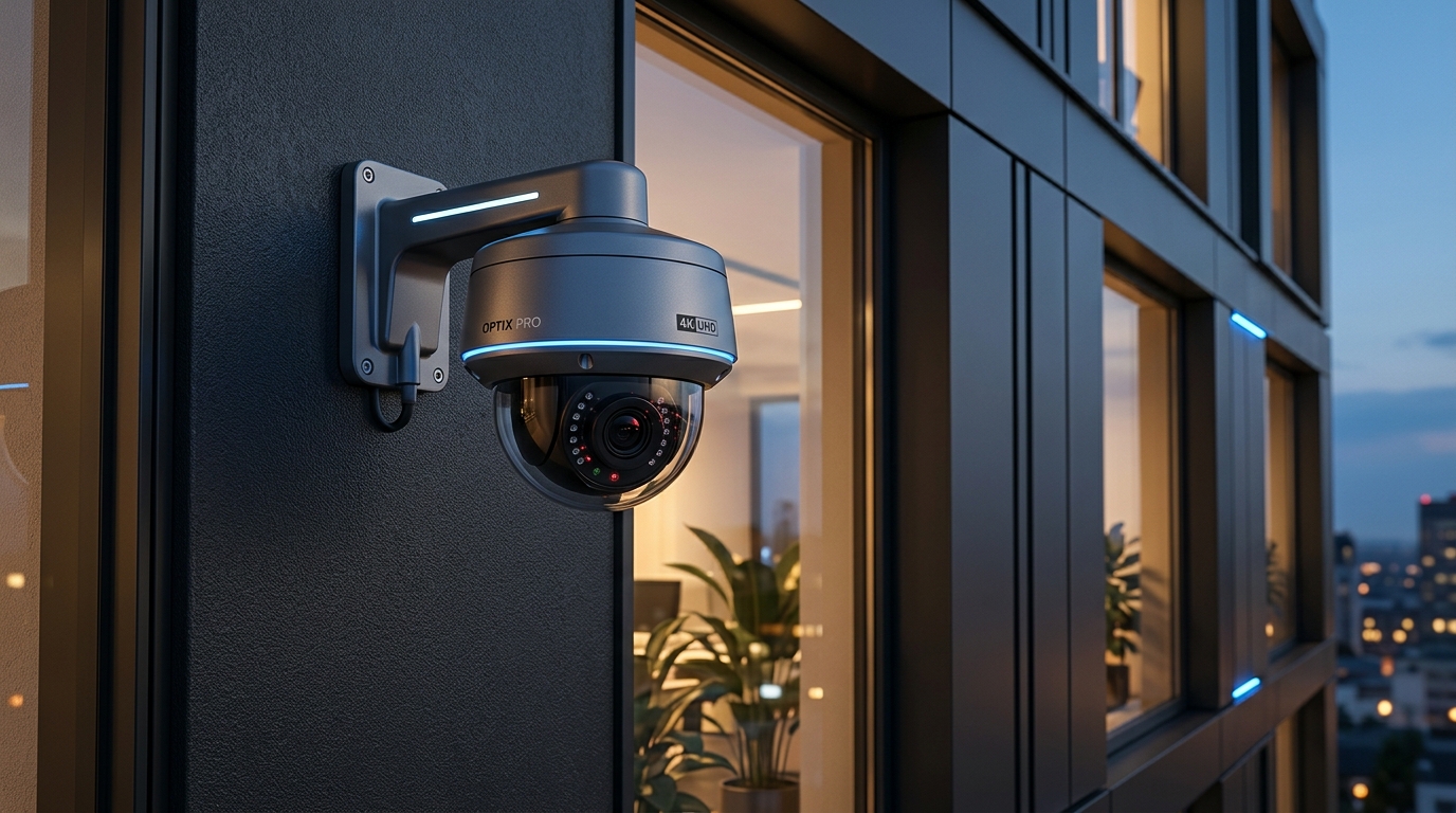 High Definition CCTV Security Dome Camera Installation by Hari Tech Solutions Bhuj